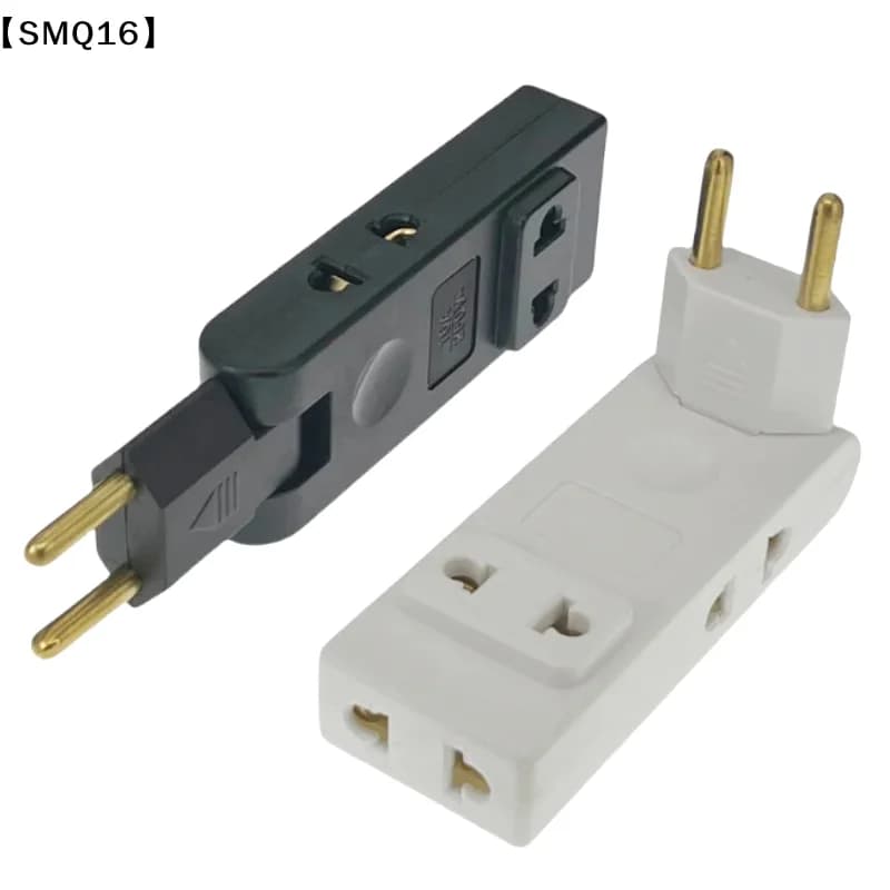 4 In 1 Wall Outlet Extension EU Electrical Socket 180 Degree Plug Adapter Travel Aadapter Portable Power Converter【SMQ】
