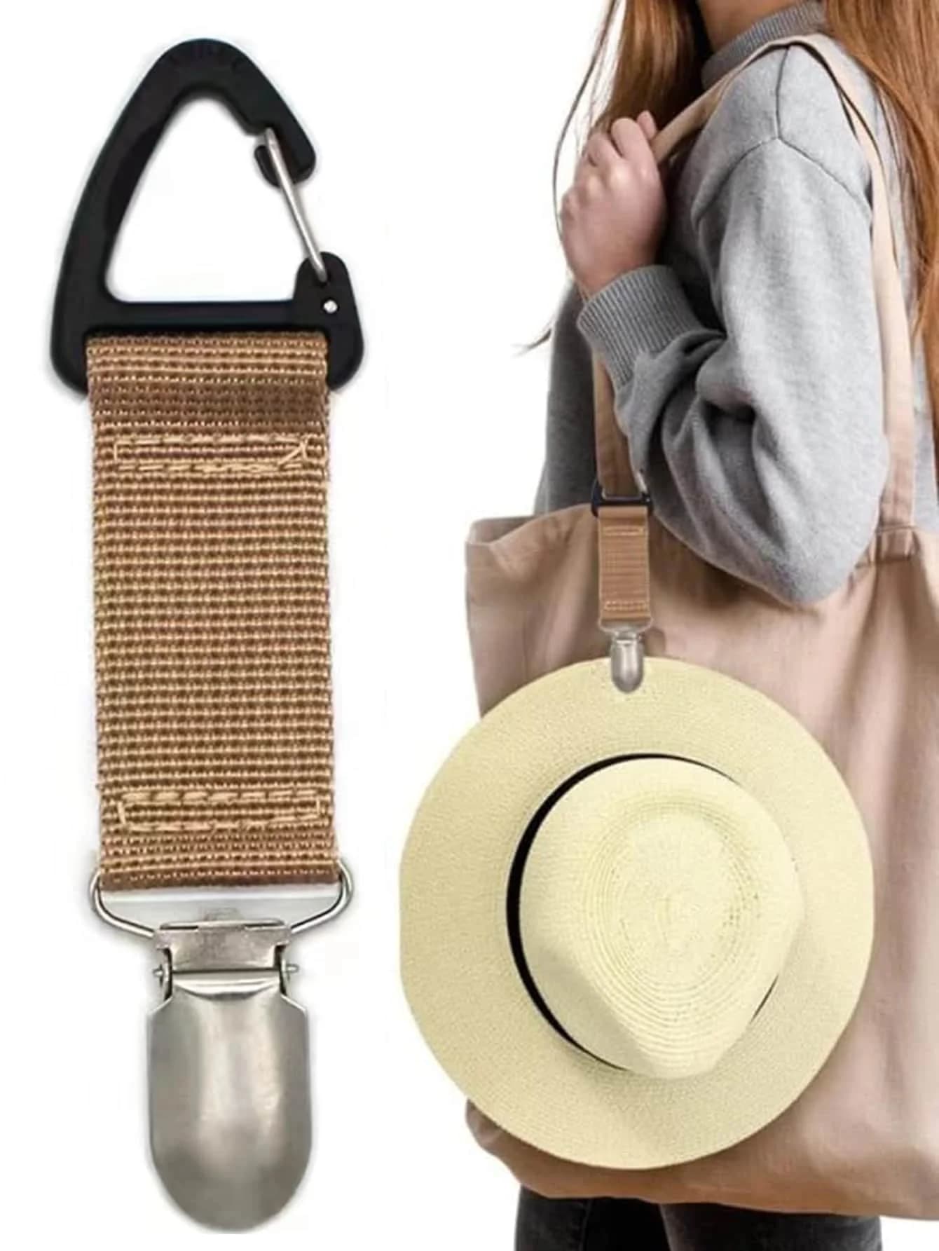 Clip per borsa da viaggio, da appendere a borse, borsette, zaini e valigie.