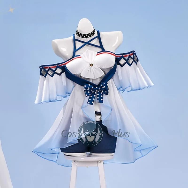 Arknights Skadi Coral Coast Swimsuit Game Outfit Cosplay Costume