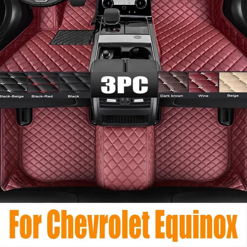 Tappetino per auto per Chevrolet Equinox Holden 2019 ~ 2023 Parti del piede impermeabili TPE Liner Tappetino per tappeti Copertura personalizzata Accessori per tappeti 053