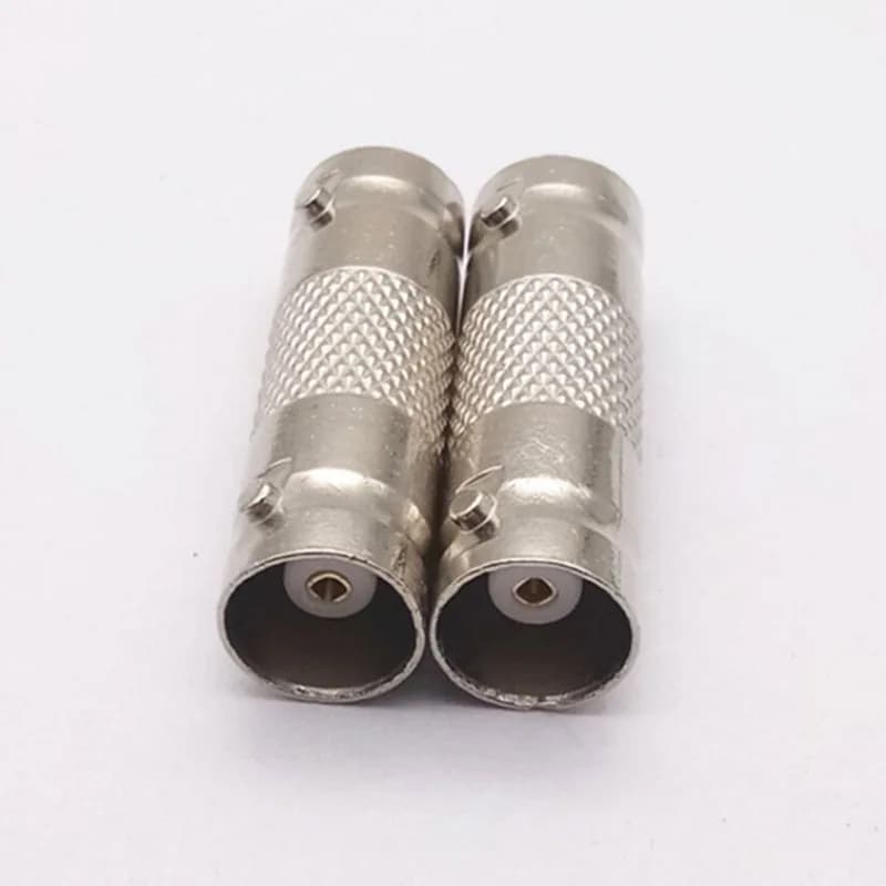 5 pz/lotto BNC Femmina a Femmina Accoppiatore In Linea Coassiale BNC Connettore Extender per CCTV Telecamera AHD Video Sorveglianza di Sicurezza