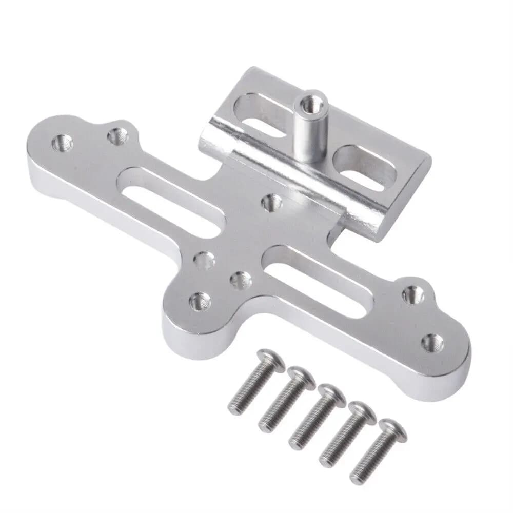 Supporto per paraurti anteriore in alluminio per Tamiya Blackfoot Monster Beetle Subaru Brat Fango Blaster Parti di aggiornamento del telaio
