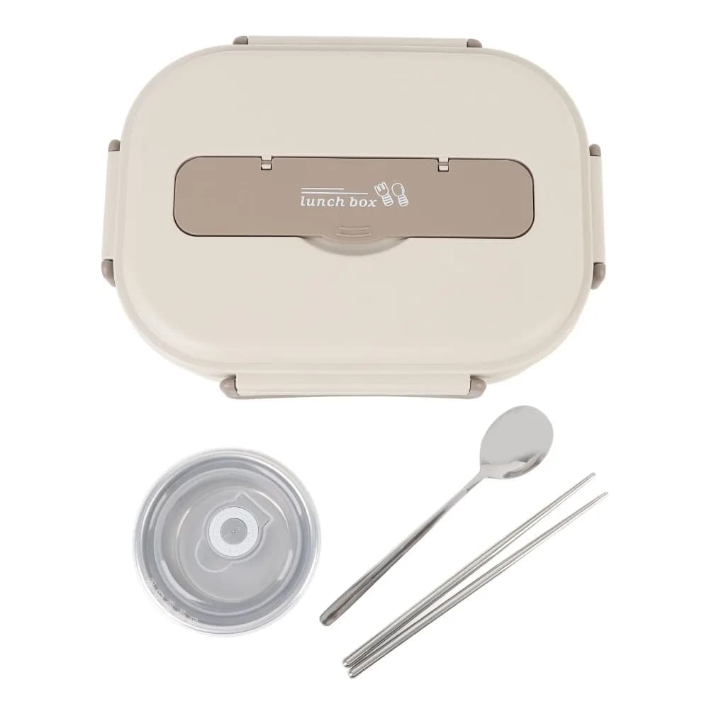 Portable 316 Stainless Steel Lunch Storage Container 4 Compartments 1500ml Compartment Lunch Box Food Container For Picnics