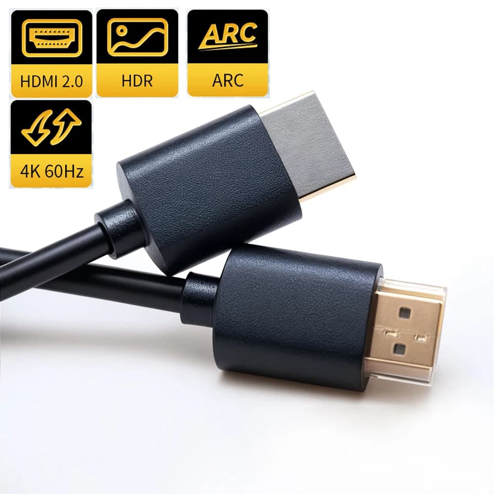 Cavo HDMI 2.0 4K 60Hz HDR HDMI Kable 4K 60Hz per PS5 PS4 Pro Xbox Series X Cavo HDMI Supporta CEC,ARC.HDR,4K