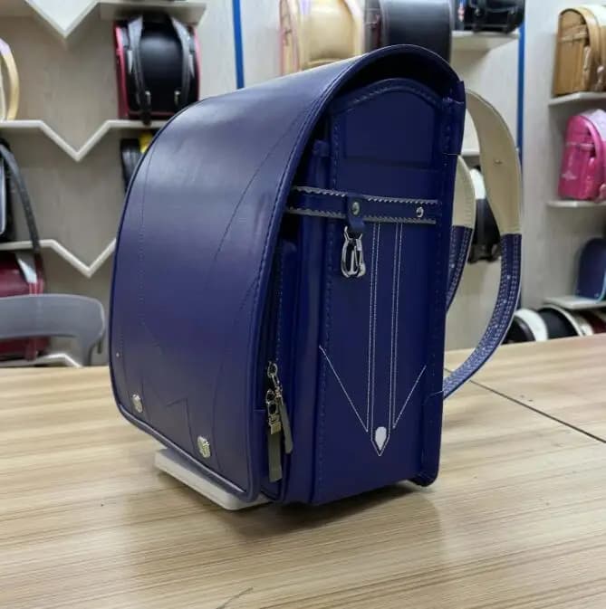 Zaino giapponese Ransel Randoseru, borsa impermeabile, zaino scolastico giapponese per ragazze e ragazzi, zaino scolastico in pelle PU.