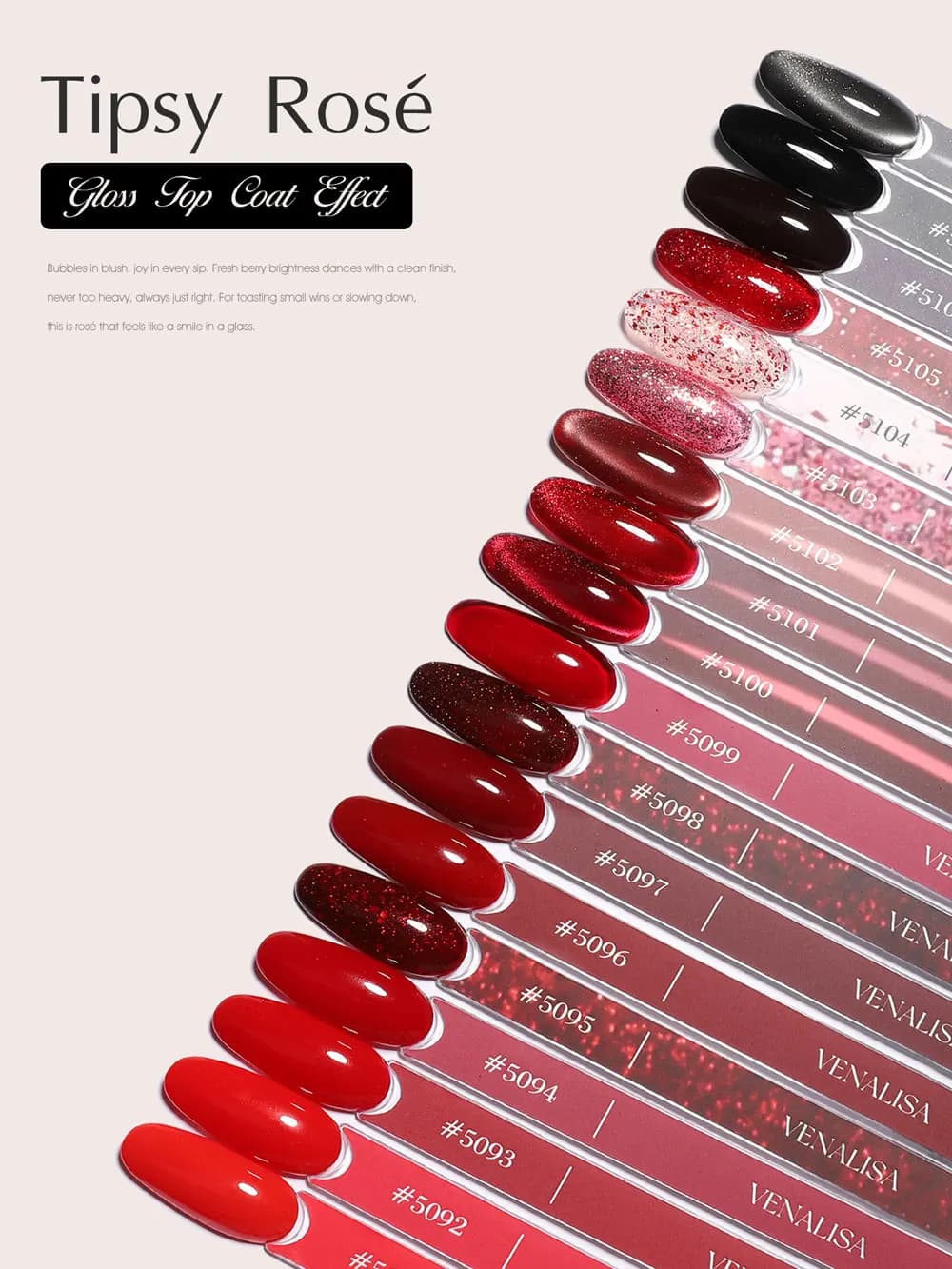 Venalisa V6 Smalto gel per unghie Hema Free TPO Colore ultra rosso Cat Eye Soak Off UV LED Semi permanente Long Wear Diamond Top 10ml