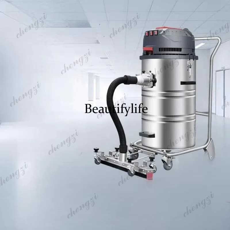 81 Industrial Explosion Proof Vacuum Cleaner High Temperature Resistance High Suction Power For Factory Workshop Metal Shavings