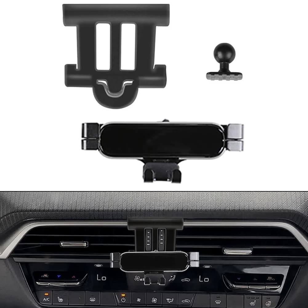Car Phone Holder Car Air Vent Phone Mount Shockproof Holder Mount For Mazda CX-90 2024+ Direct Installation Car Accessories