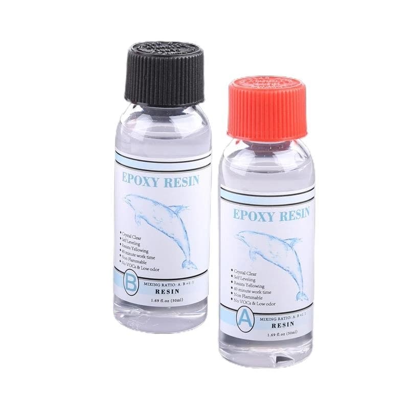 Resina epossidica per lavori fai da te da tavolo, per realizzare stampi per colata colla AB 1:1 Easy Mix Craft
