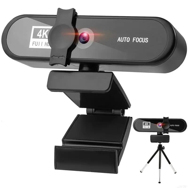 4K 2K Mini USB Webcam HD Mini Webcam For Laptop Computer Web Camera Dual Microphones for Youtube Zoom Video Calling 4K PC Webcam