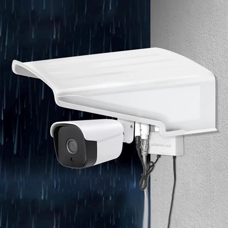 Coperture protettive scudo parete impermeabile copertura antipioggia torretta Dome telecamere scatola di protezione custodia protettiva per telecamera di sicurezza