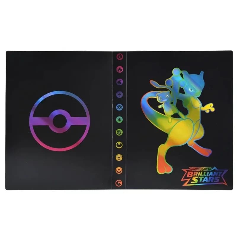 240 Pezzi Album Raccoglitore per Carte, Mappe e Protettori, con Divisori, per Collezioni e Esposizione, Charizard