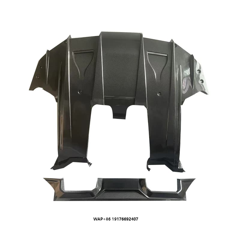 ForBMW M2 G87 Rear Diffuser Dry Carbon Fiber Rear Diffuser forBMW M2 G87 Coupe 2023-IN