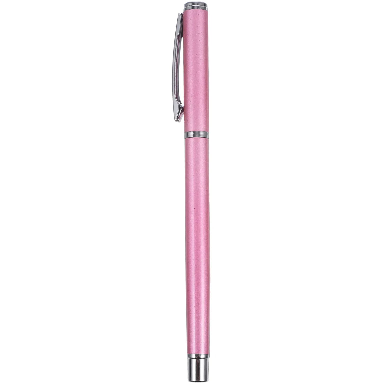 Penna Gel di Lusso con Corpo in Metallo, Design Ergonomico, Penna Portatile per Firma, per Ufficio, Cancelleria Aziendale, Regalo, Strumento di Scrittura a Punta Fine