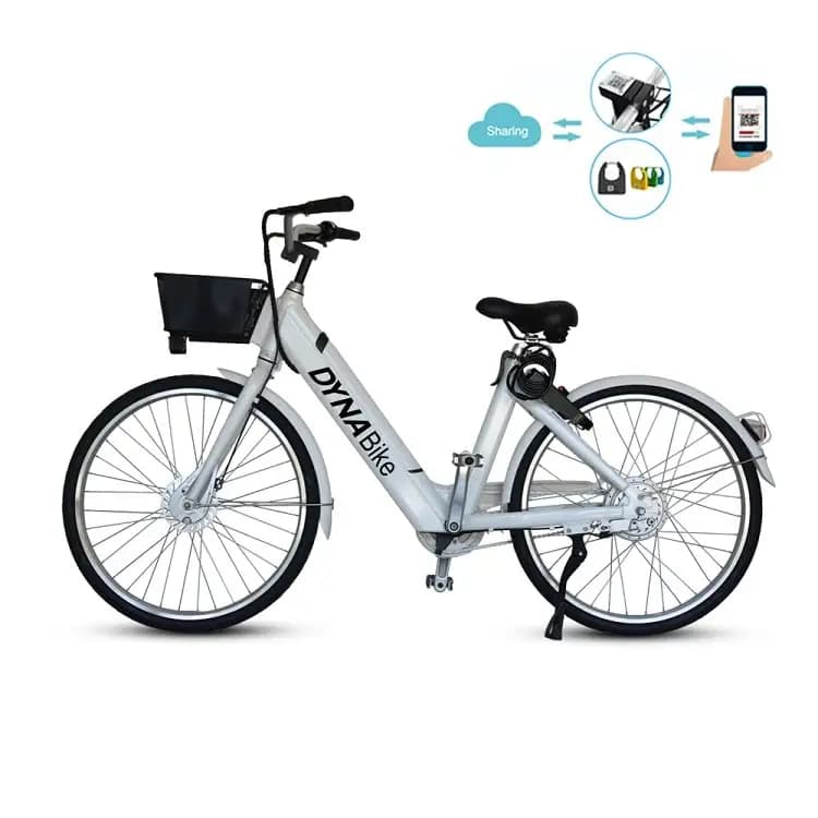 Localizzatore GPS Ciclomotore Elettrico Pubblico Ebike Condividi Allarme Codice Qr Sistema di noleggio bicicletta intelligente Bici con blocco condivisione