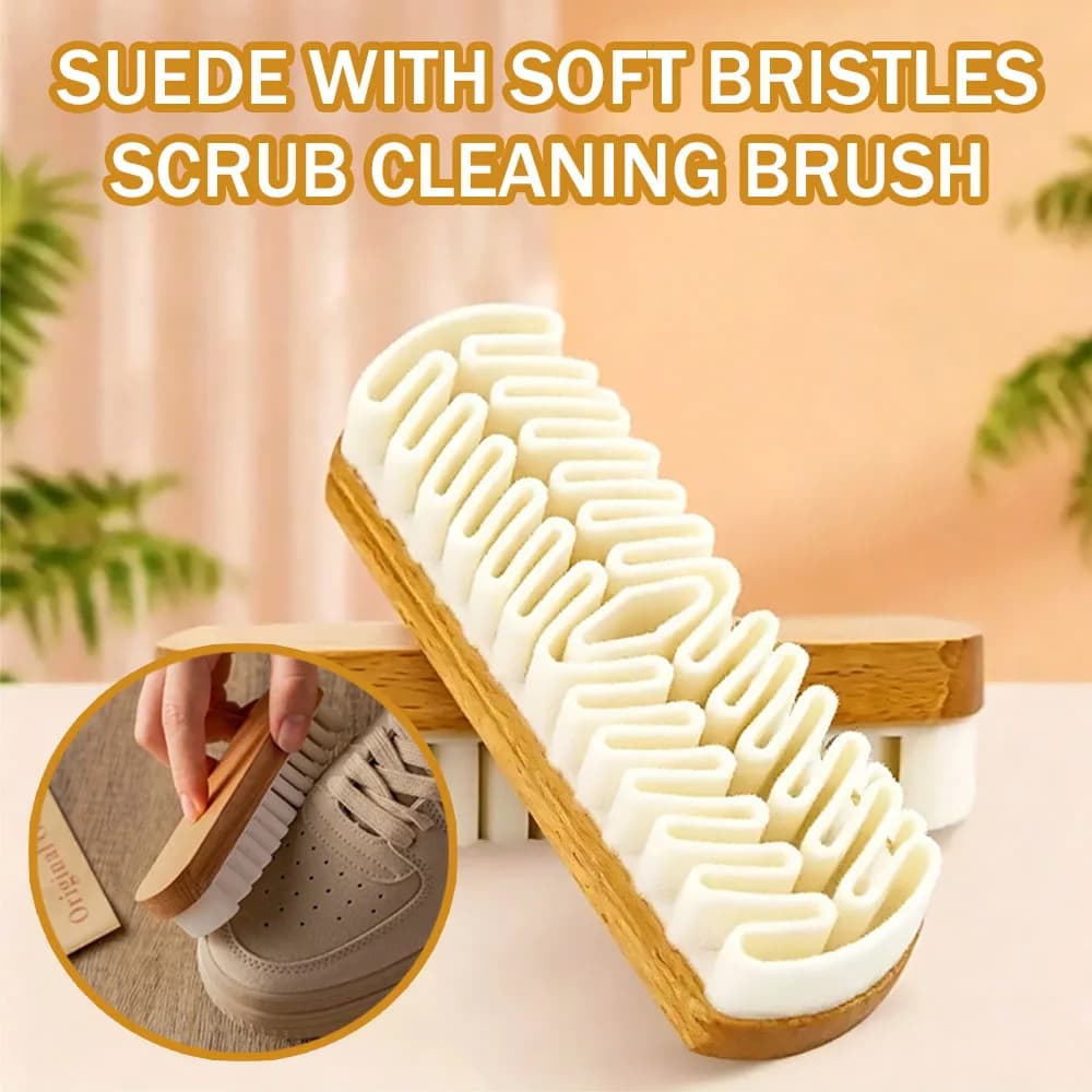 Multifunctional Shoe Cleaning Brush, Nubuck Leather Eraser & Soft Rubber Brush, Reusable Suede Cleaner for Daily Home Use