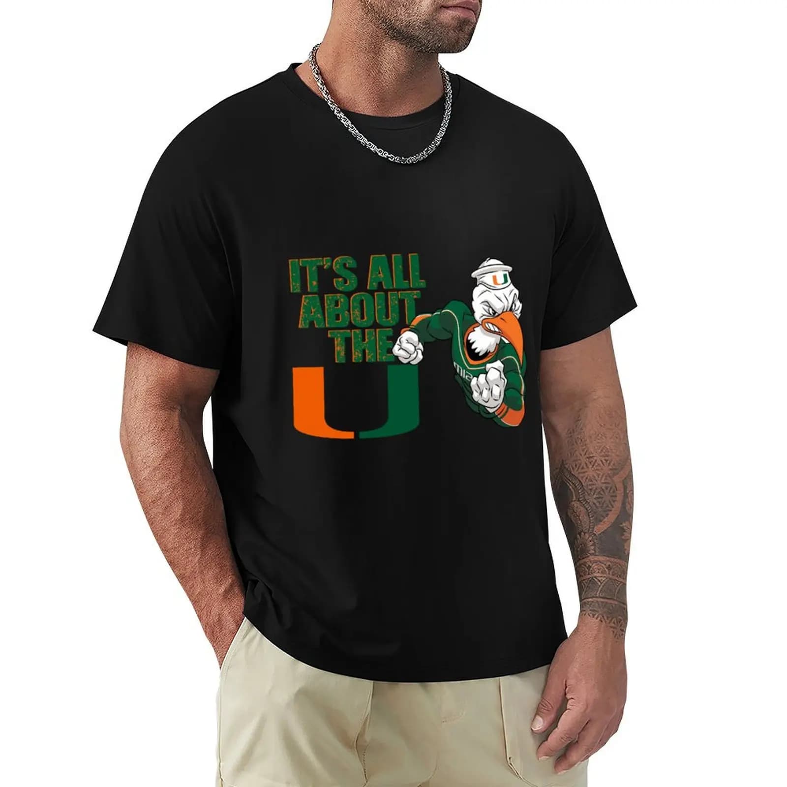 it’s all about the U T-Shirt Plus Size Basic Cotton T-Shirt