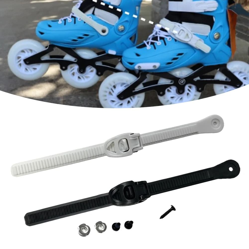 1pc Ice Skates Buckles 250mm Ratchet-style Skate Fine-tuning Buckles Wi Screw For Inline Roller Skate Shoelace Buckle Accessorie