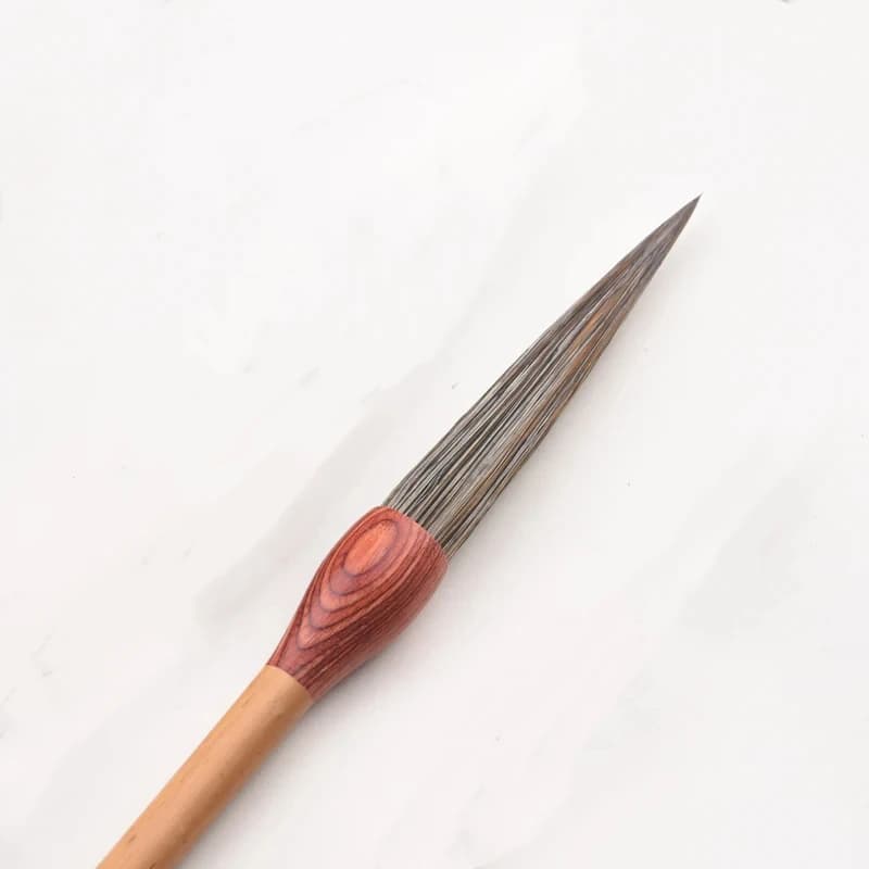 Calligraphy Brush Pen Set Stone Badger Hair Long Peak Calligraphy Cursive Script Brush Chinese Landscape Painting Watercolor Pen