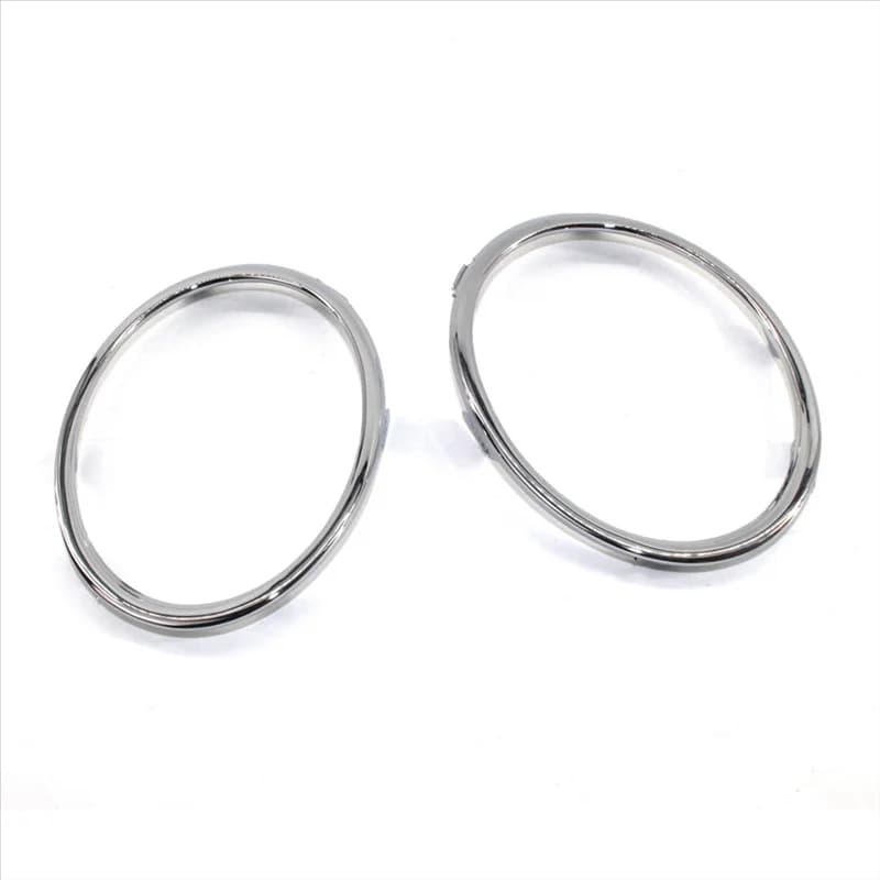 Copertura cromata per anelli fendinebbia anteriori per auto per accessori A4 B8 2009-2012