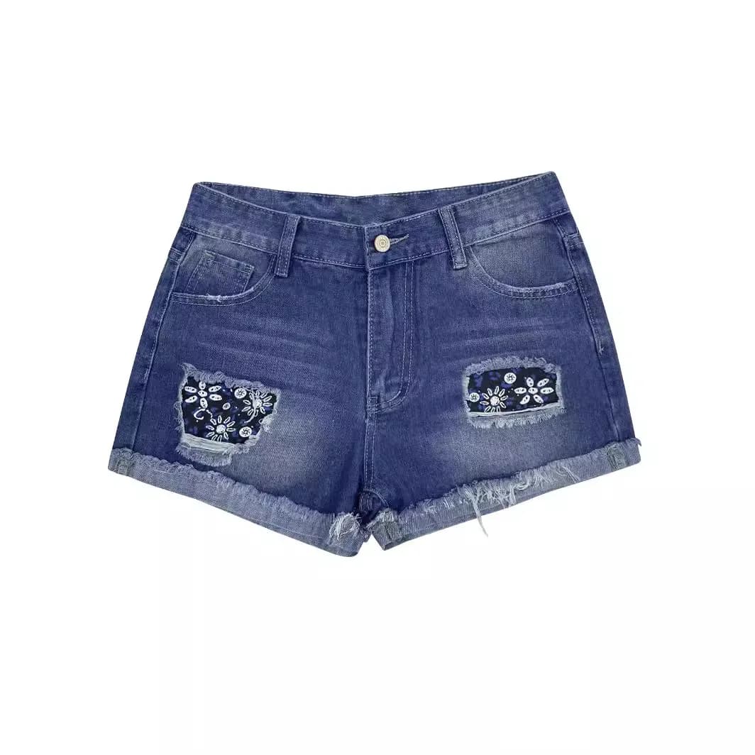 Women's denim trousers Short pants Slim Fit Foro high waist Shorts casual pants Y2k Streetwear Elegant Simple Club Summer