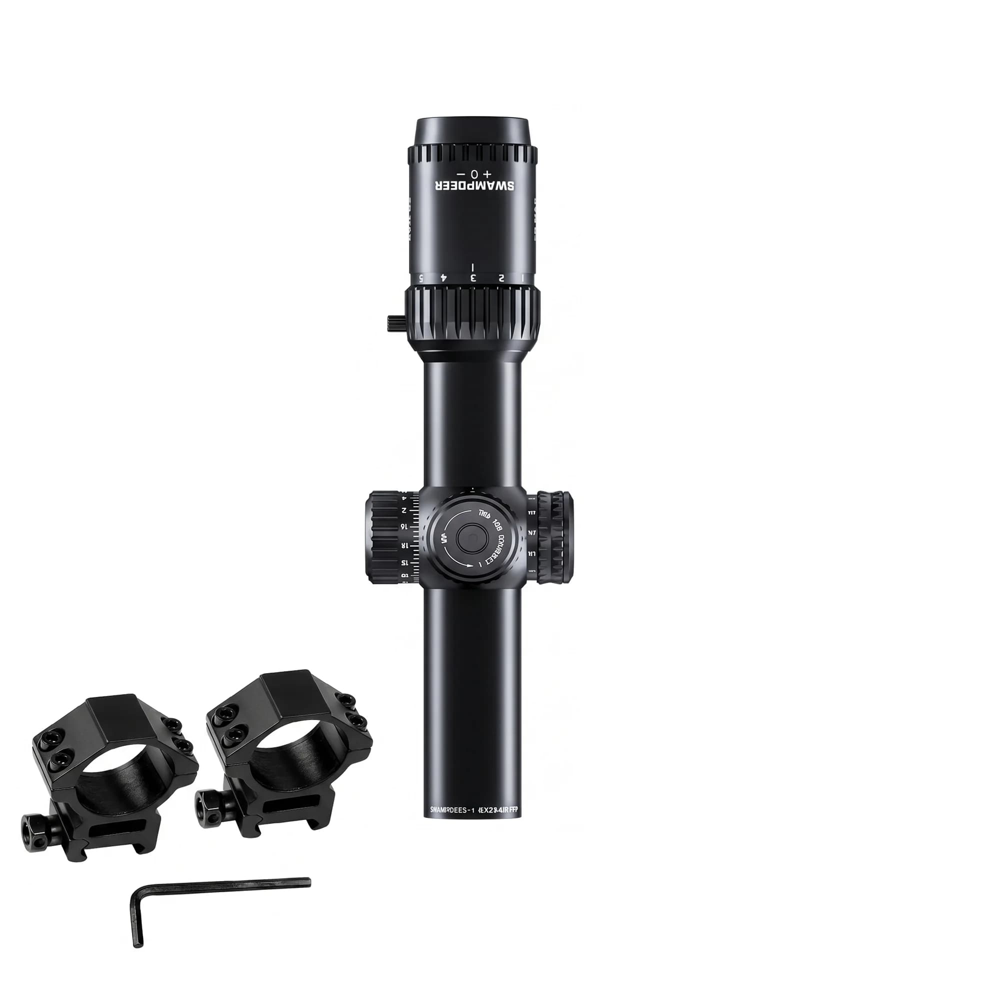 SWAMPDEER TD MAX 1-5X Tactical Riflescope Sporting Scope For Hunting Optics Telescopic Sight For Rifles Airsoft Accessories
