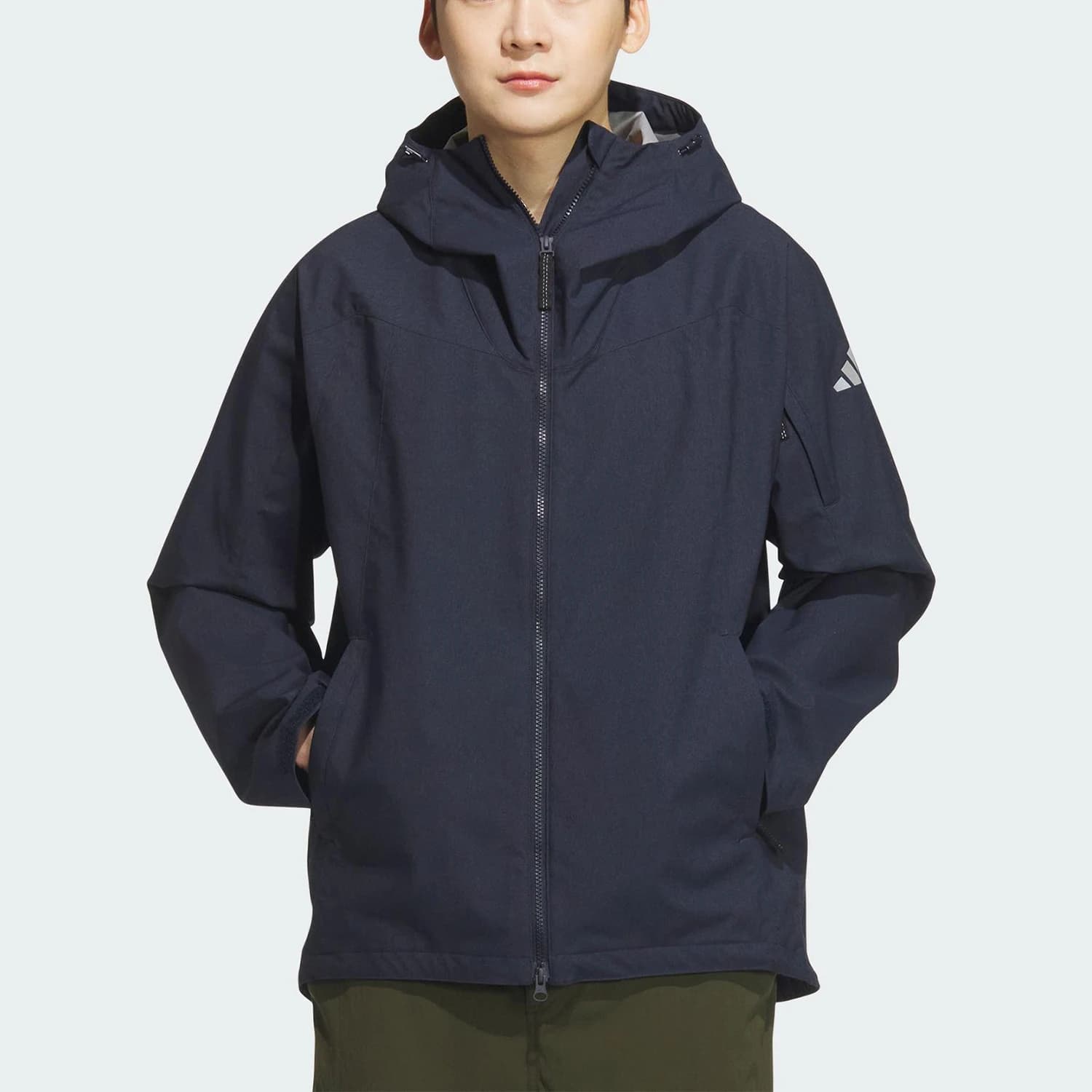 Adidas genuine CITY ESCAPE men's loose hooded woven jacket JZ8757