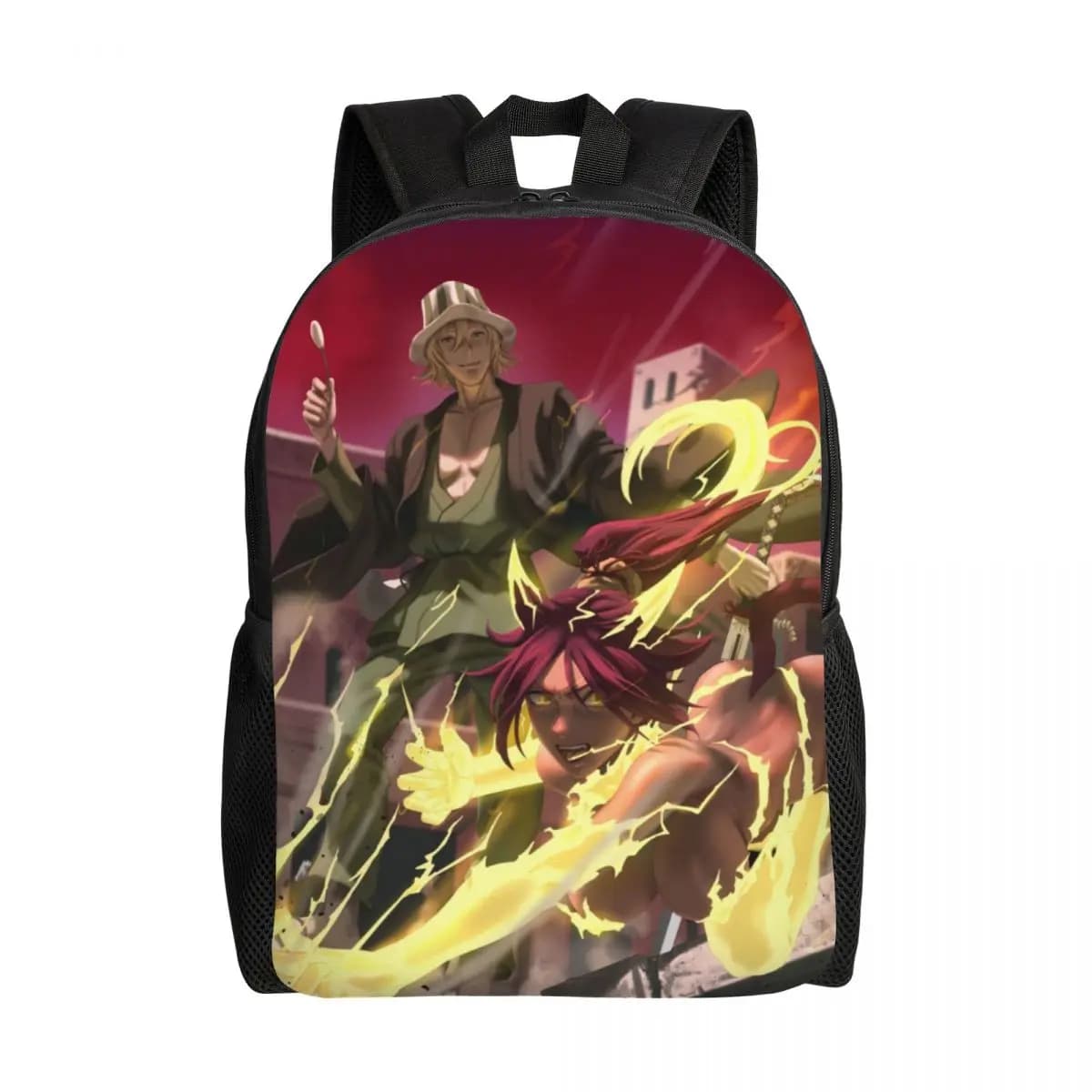 Zaini Anime Bleach Personalizzati per Donne e Uomini, Borse Scolastiche e Universitarie Resistenti all'Acqua, Zaini Stampati