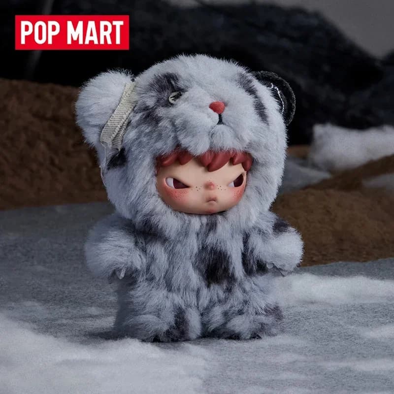 POP MART Hirono Road Journal Series Ciondolo bambola di peluche Scatola cieca alla moda Giocattoli Scatola misteriosa Guess Bag Action Figure Surprise