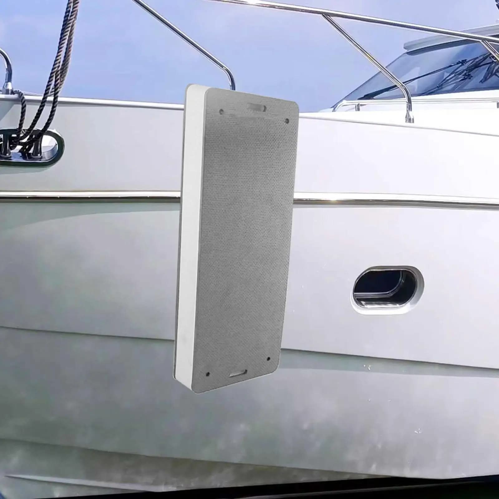 Boa di ancoraggio per parafango per barca Galleggiante antiurto Previene i graffi con foro per appendere Accessori per dock Tavola per barca per la pesca in yacht
