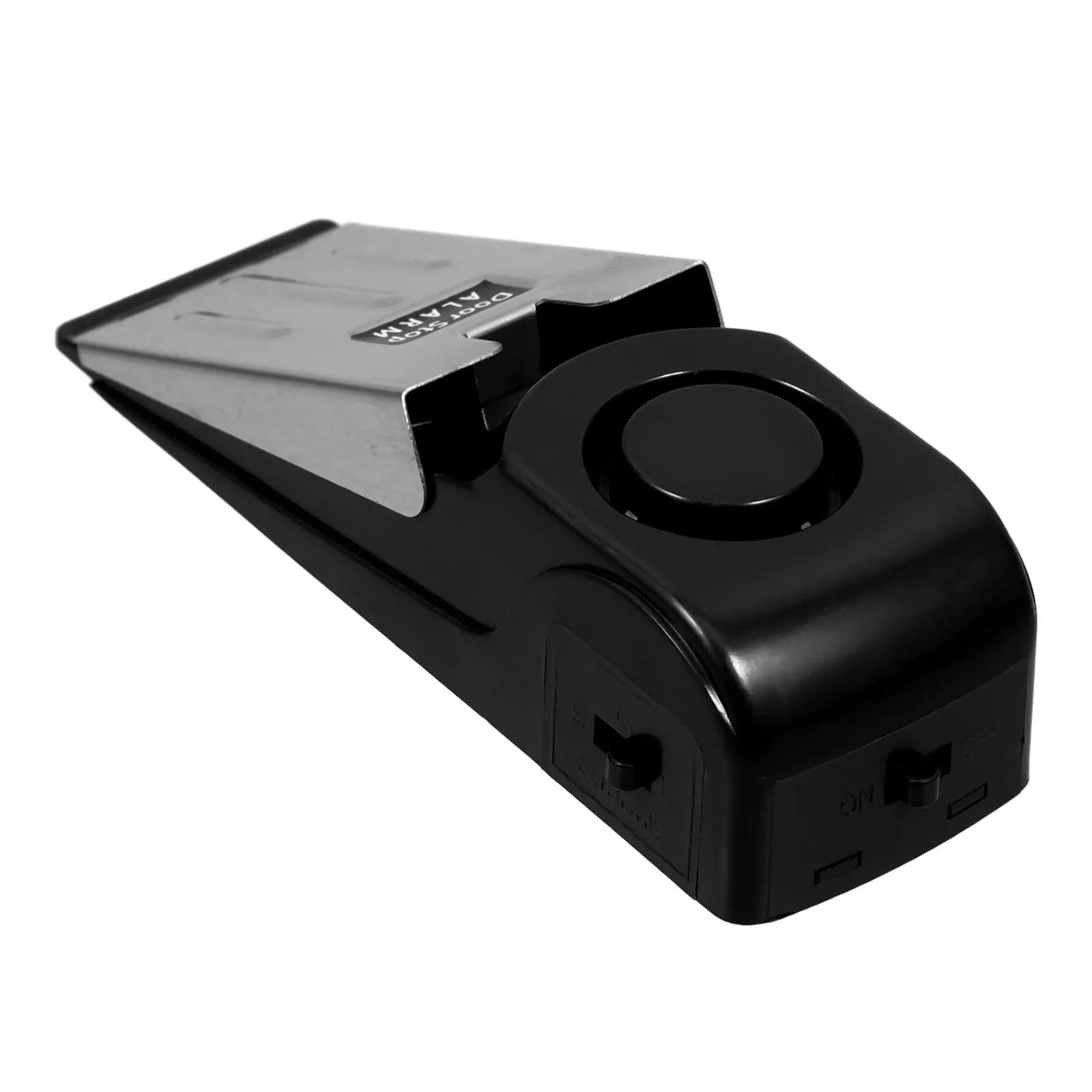 Allarme Fermaporta 120dB, Dispositivo di Sicurezza in Metallo Resistente con Interruttore di Sensibilità per Casa, Ufficio, Viaggio, Anti-Intrusione