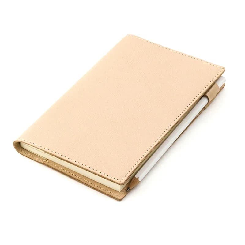 Frothenon quaderno con copertina in vera pelle conciata al vegetale per HO-BO Planner cancelleria Vintage per ufficio e materiale scolastico