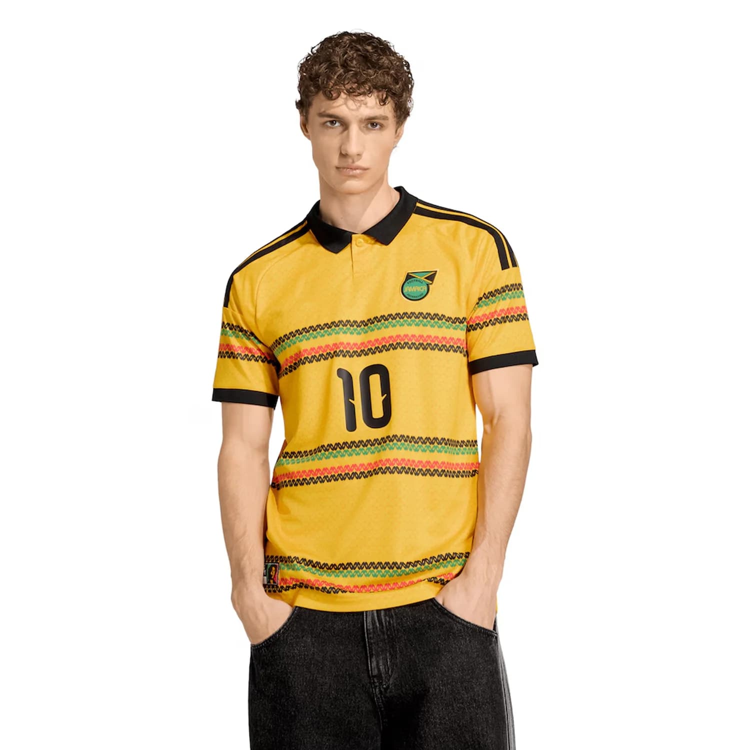 Nuova Maglia da Calcio Classica Estiva 2026 per Uomo, Reggae Boyz Fans, Jamaica Home, Marley 10, Squadra Nazionale