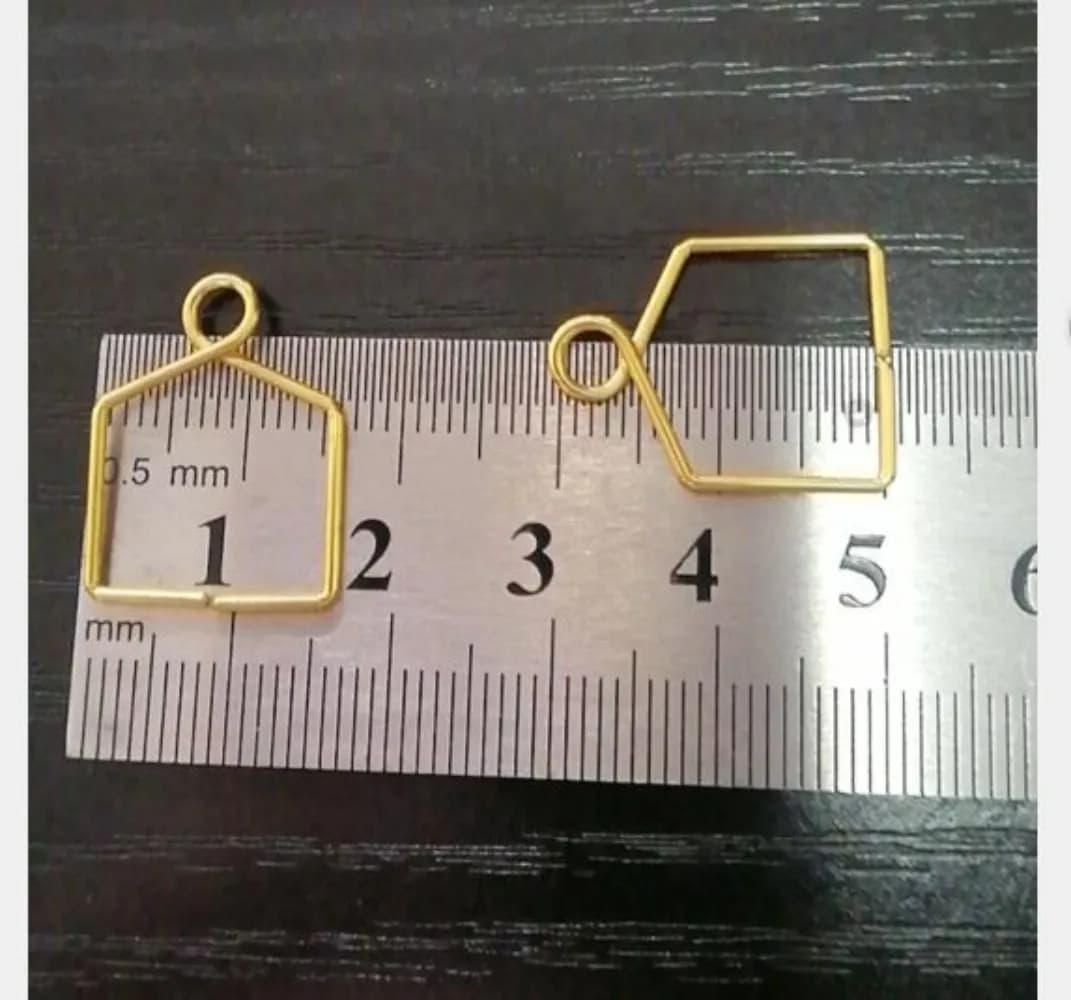 Camal 100 pz 20*16mm oro metallo fibbia ganci connettori fai da te per appendere tubo di cristallo palla lampadario a sospensione lampada parti di illuminazione
