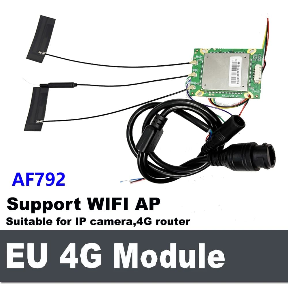 Modulo router wireless 4G + WIFI 2x LAN 2.4G wifi APN VPN Telecamera IP AP sim 4G AF792