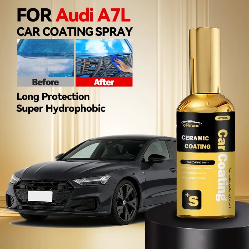 Accessori Auto: Agente Lucidante Idrofobico per Vernice, Rivestimento Nano Liquido per Auto, Lucidatura per Audi A7L