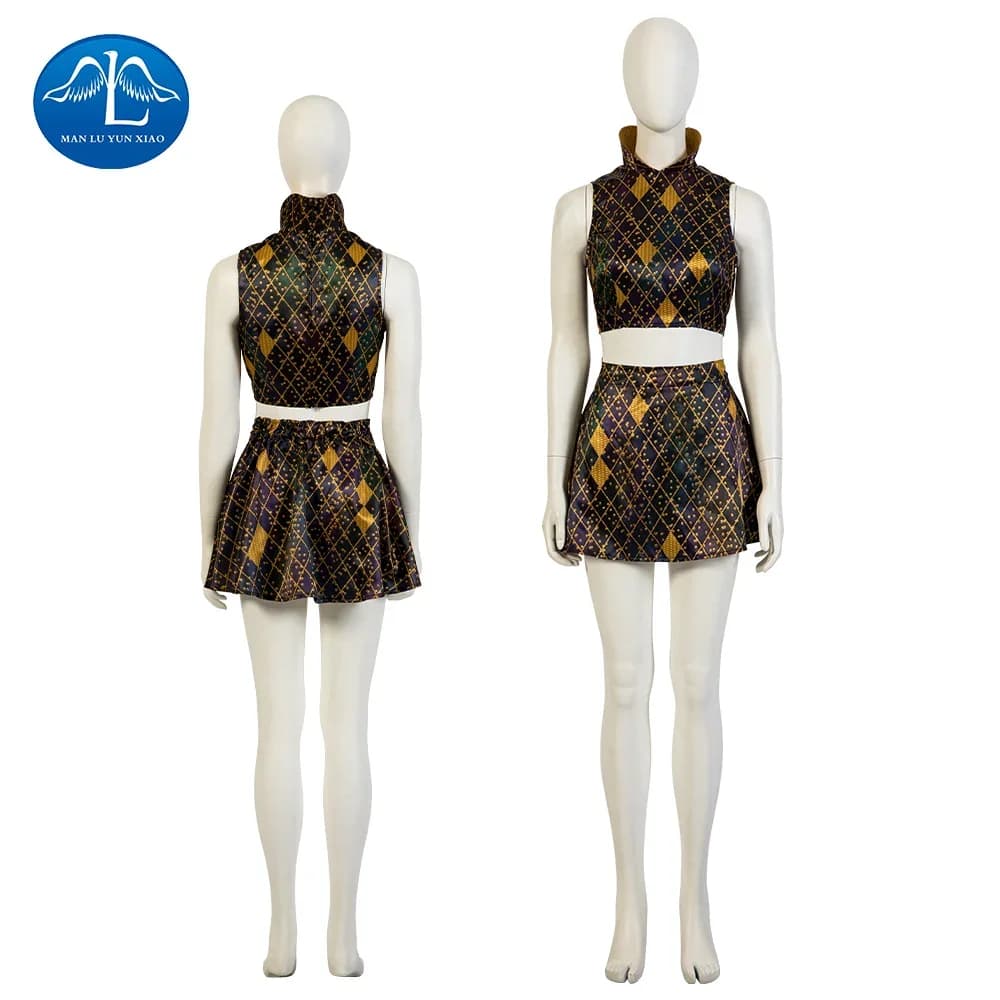 Element Ember Cosplay Custome Anime Ember Dress per ragazze Halloween Party Ember Abito nero Custome S per donna