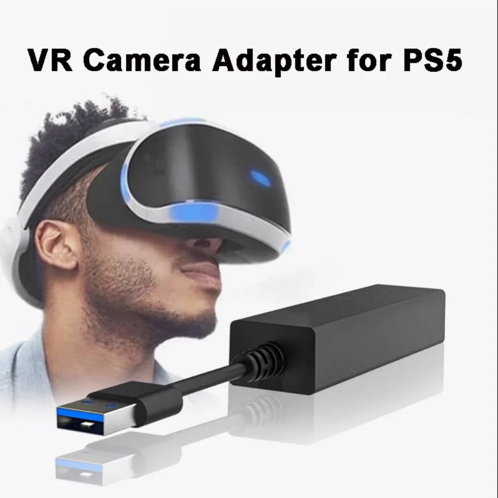 Adattatore Cavo USB 3.0 per PS5 VR, Connettore Mini Fotocamera per Console, Convertitore Componenti per Accessori PlayStation 5