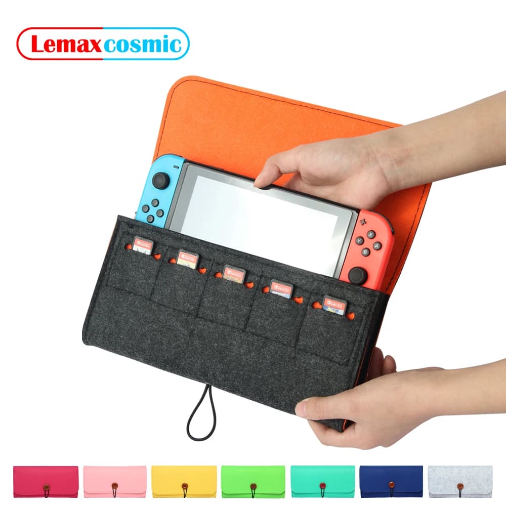 Custodia protettiva per host di carte da gioco portatile Custodia protettiva da viaggio Custodia protettiva per il trasporto per Nintendo Switch OLED NS