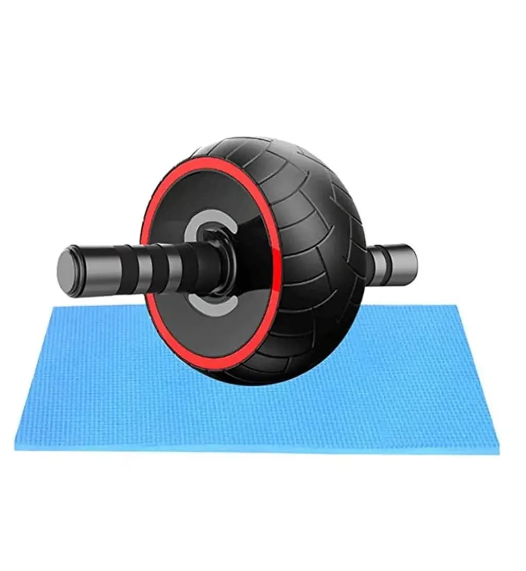 Abdominal Wheel AB Wheel Rollers Exercise Wheels Non-Slip Handles Fitness Workout Home Gym Exercise Equipment to Build Muscle