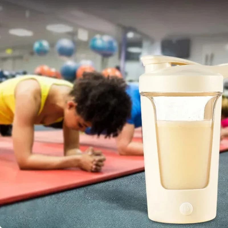 Portable Electric Shaker for Proteins, Automatic Mixer for Powder Milk, Essential Accessories for Travel and Leisure