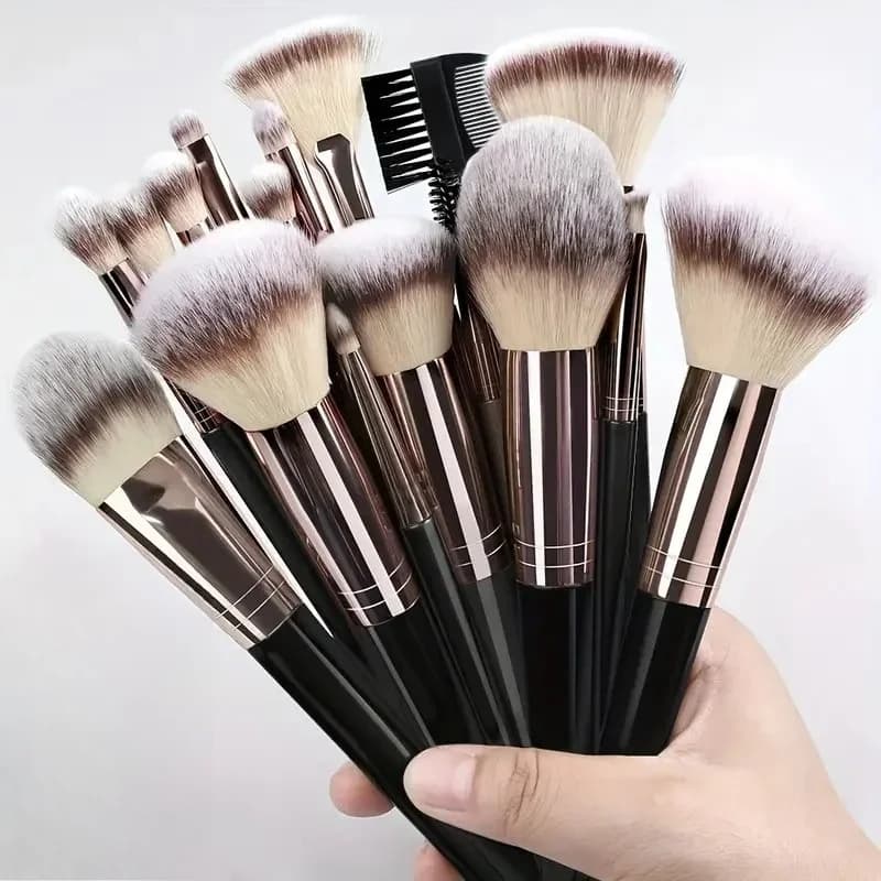 3-15Pcs Professional Makeup Brush Set Soft Fluffy Eyeshadow Brush Concealer Brush Blush Makeup Brush Beauty Tool Makeup Brush
