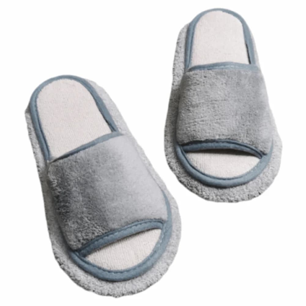 Home Slippers with Mop Stackable in Microfiber, Soft and Washable, for Cleaning Floors, Creative Slippers for Kitchen