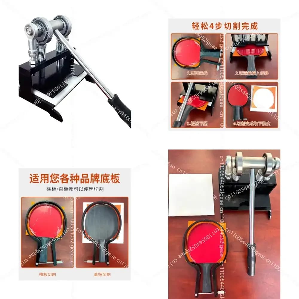 WAP01 Strumento Magico per Taglio Gomme Racchette da Ping Pong, Macchina per Taglio Bordi, Macchina per Taglio Gomme