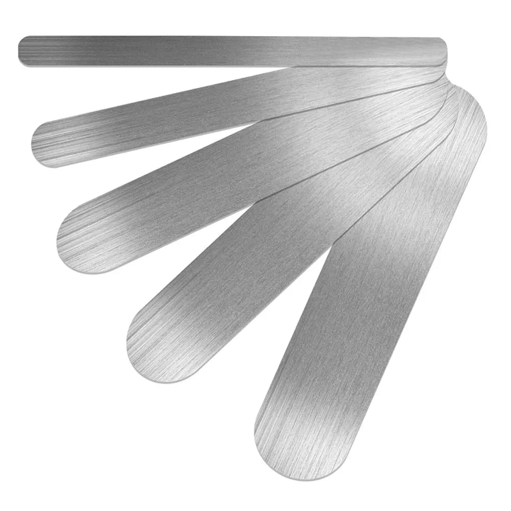 5Pcs Stainless Steel Netting Shuttles Strong Wear Resistant Fishing Net Shuttle for Outdoor Repair Portable Weaving Loom