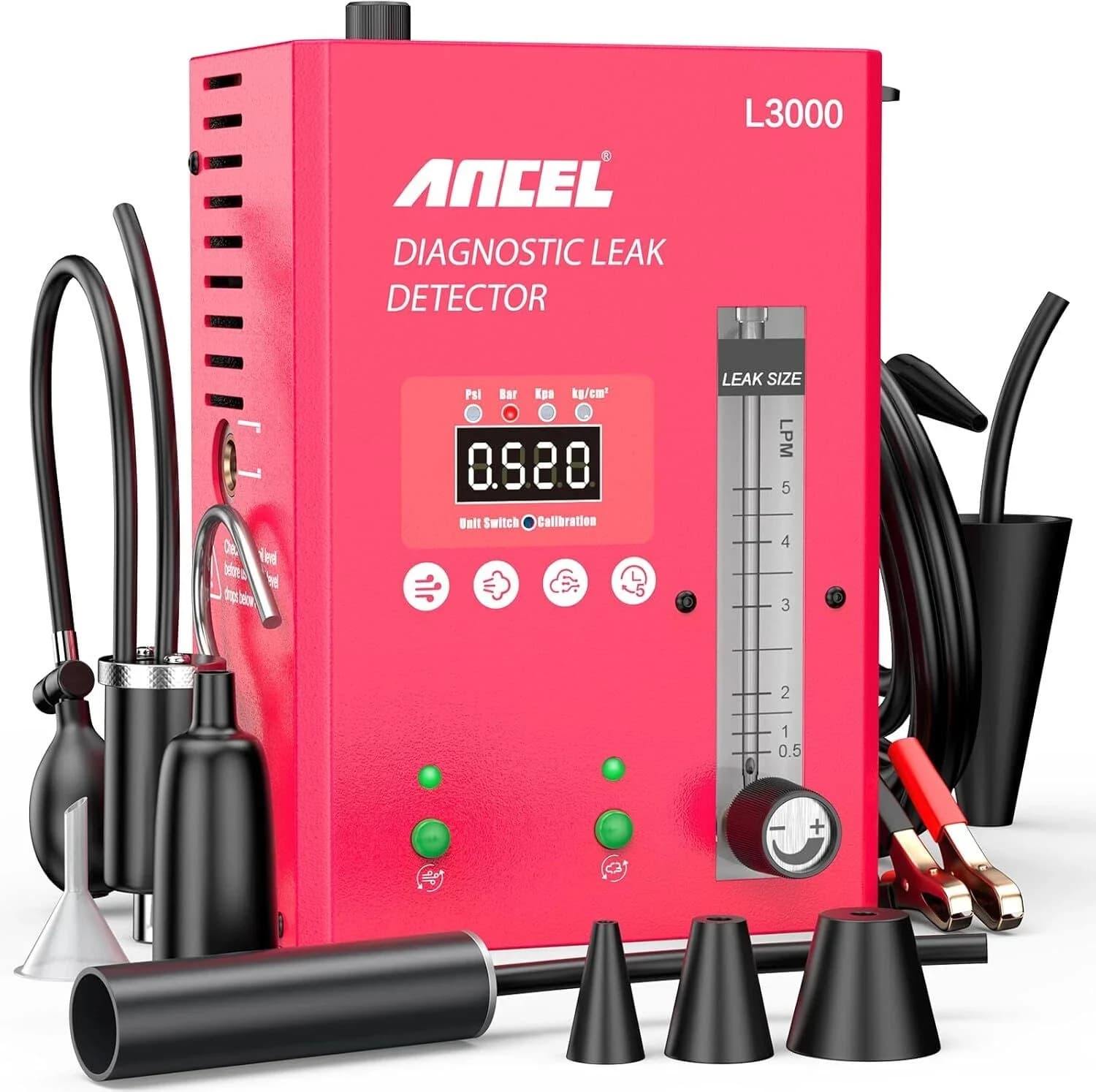 ANCEL L3000 Auto EVAP Smoke Escape Detector Fume Machine Diagnostic Tool Auto Fuel Pipe Lost Tester Automatic Vacuum Tester