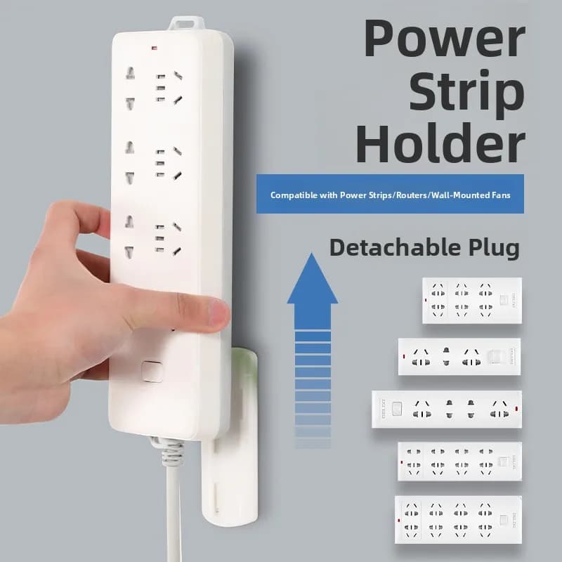 Adesivo Decorativo da Parete Stile Nordico per Copertura Presa Elettrica, Organizzatore per Router e Cavi, Gestione Cavi a Parete
