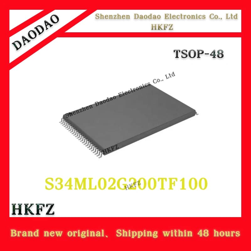 S34ML02G200TF100 TSOP48 IC di memoria FLASH NAND da 256 MB nuovo originale