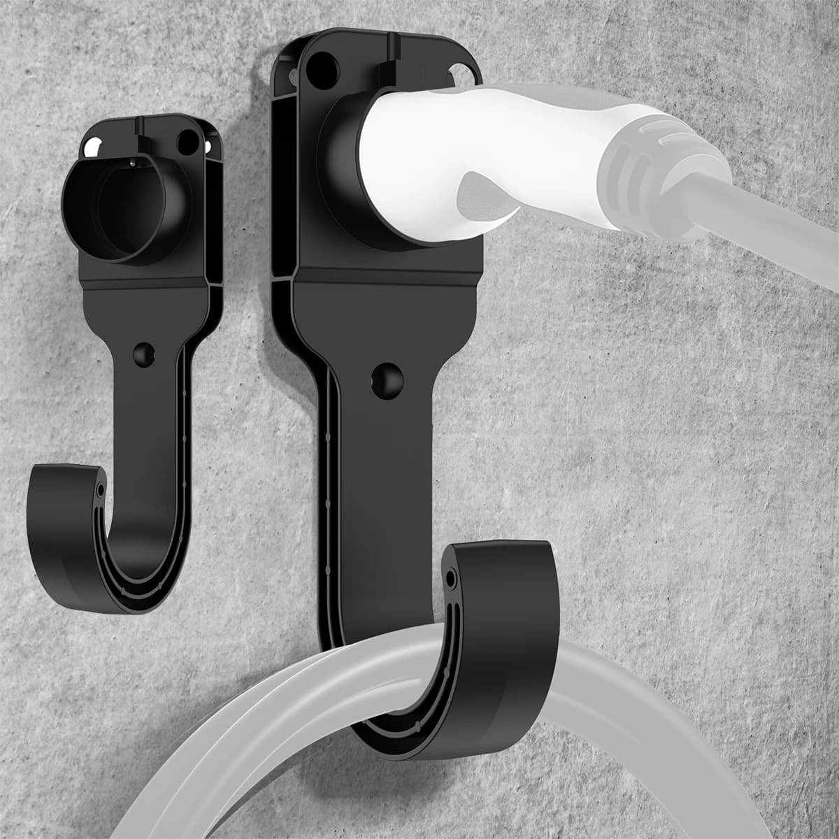 Electric Car Charger Cable Base with Hook Type 2 Charging Cable Rechargeable Spine Extra Protection Brace Strong and Durable