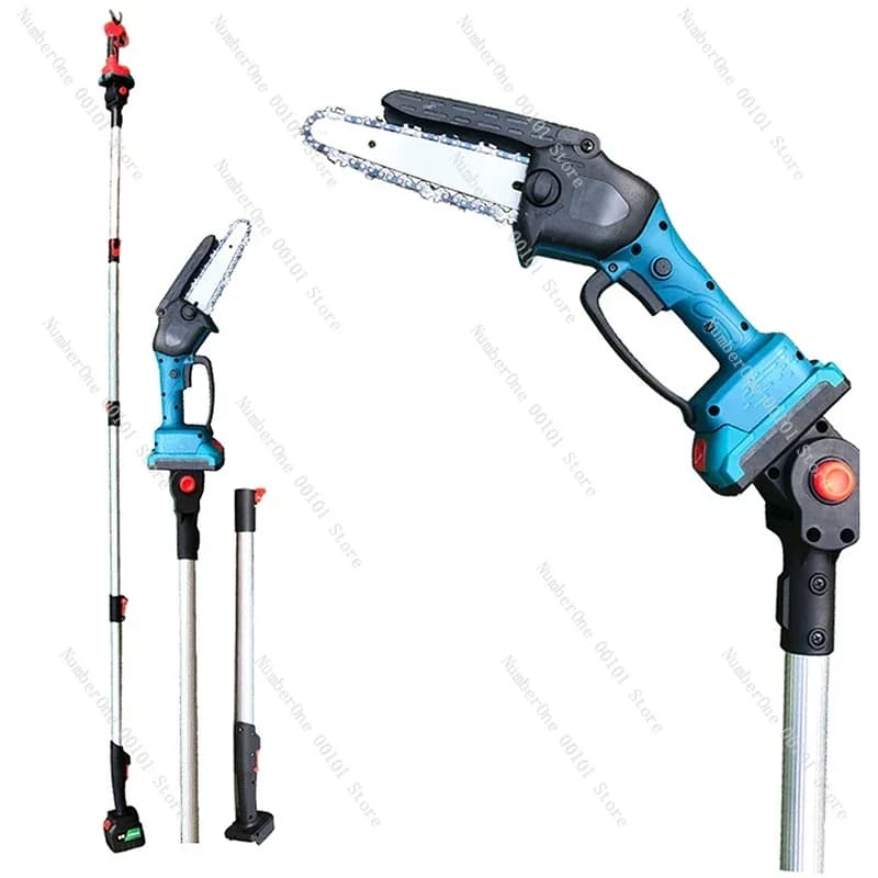 Cesoie elettriche da potatura super lunghe Forbici elettriche da giardino con asta di prolunga